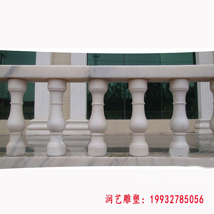 欧式栏杆雕塑，石栏杆