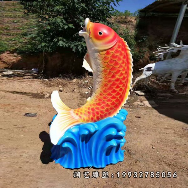 玻璃钢鱼动物雕塑 (73)