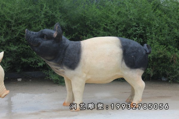 玻璃钢猪雕塑 (8)