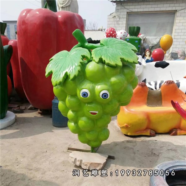 玻璃钢葡萄雕塑 (33)