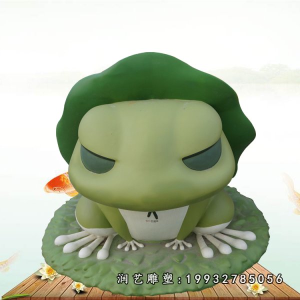 玻璃钢青蛙雕塑  (23)