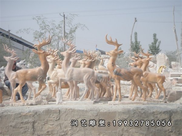 鹿石雕 (139)