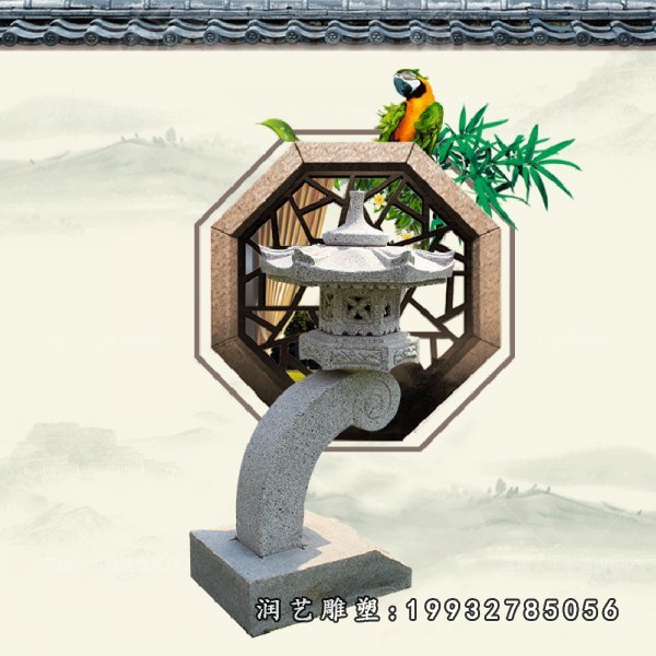  石灯雕塑 (5)[1]
