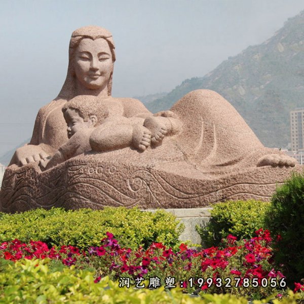 母子石雕   (68)