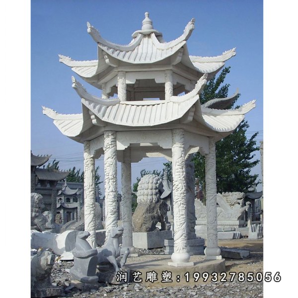 凉亭石雕 (3)