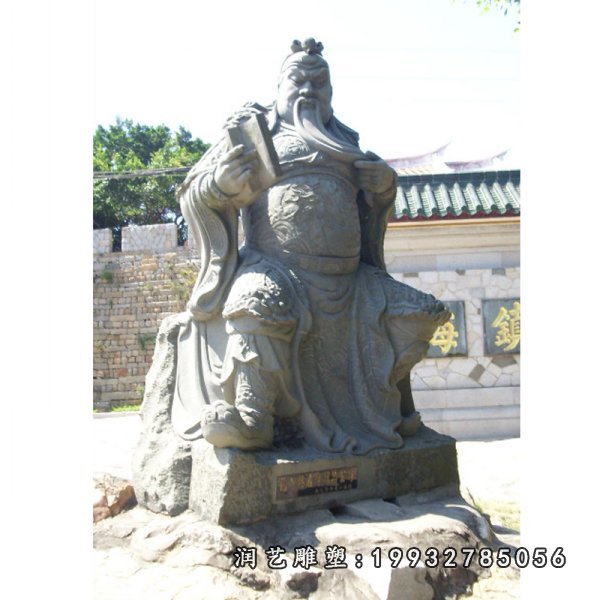 关公古代名人石雕 (5)