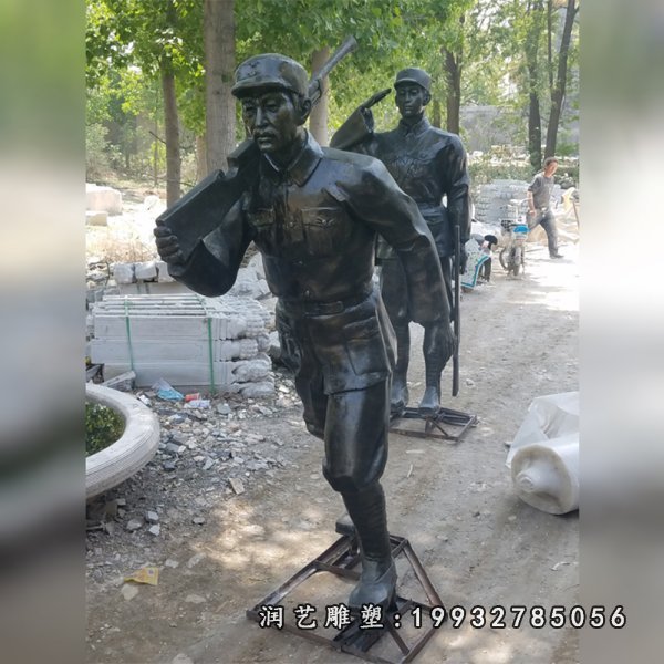 红军铜雕 (1)