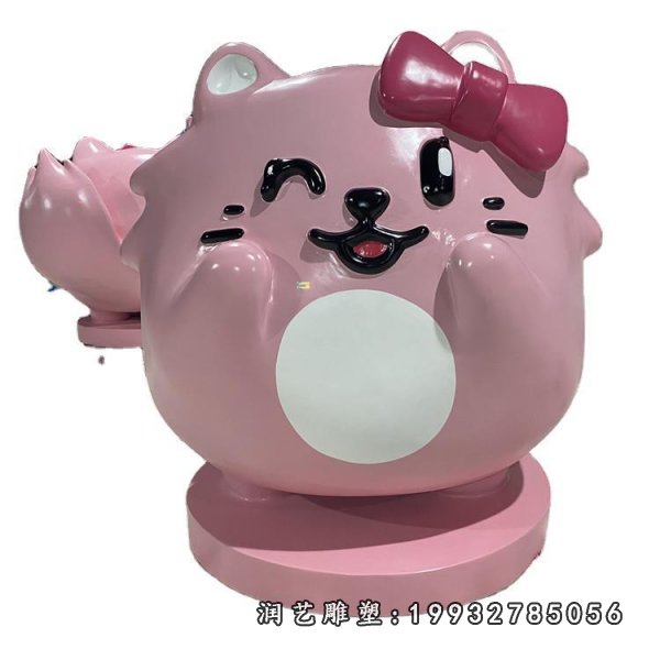 玻璃钢猫雕塑  (24)