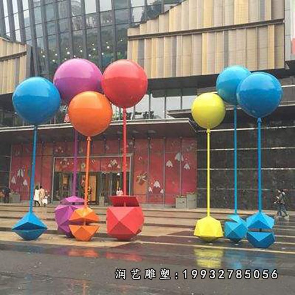玻璃钢气球雕塑  (10)