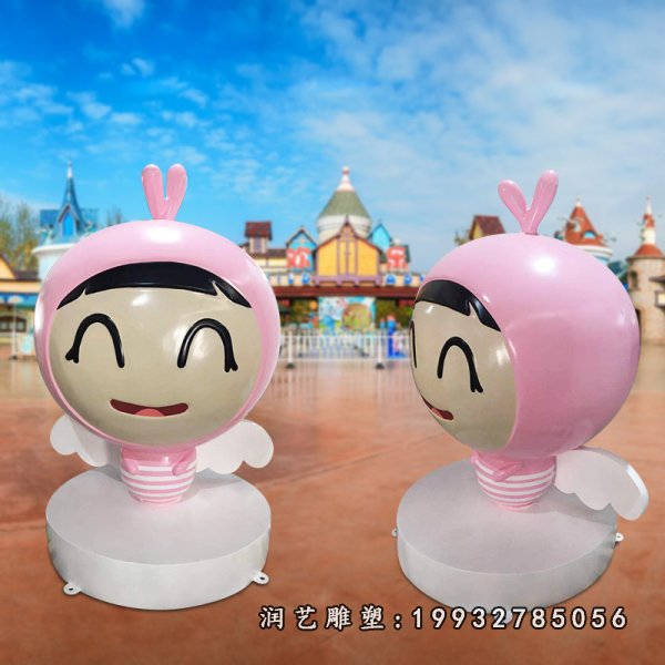 玻璃钢公仔雕塑  (19)