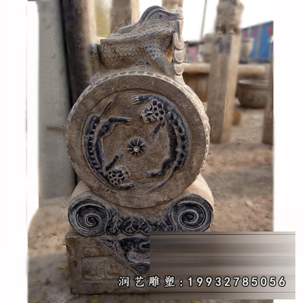 门墩景观石雕 (4)