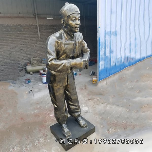 店小二人物铜雕  (1)[1]