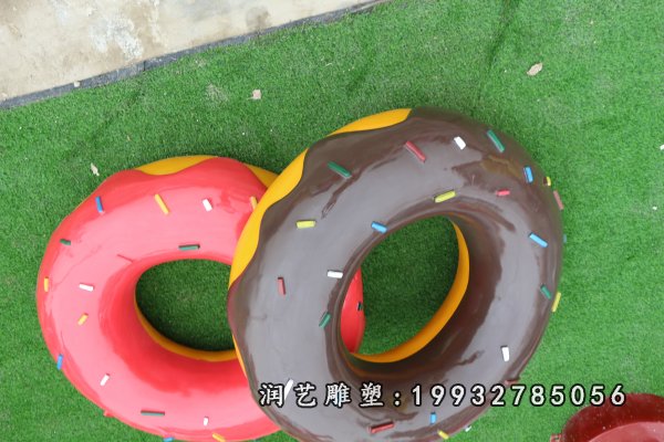 甜甜圈玻璃钢景观雕塑  (13)