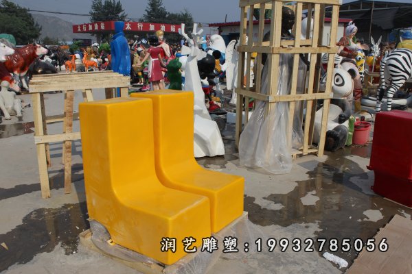 玻璃钢凳子雕塑 (35)