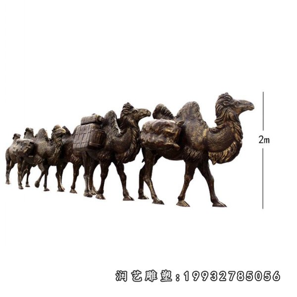 骆驼铜雕 (2)