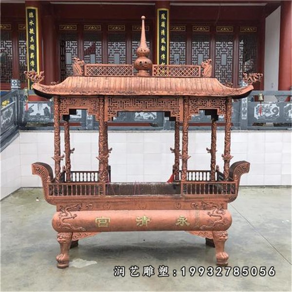 铜雕香炉 (44)