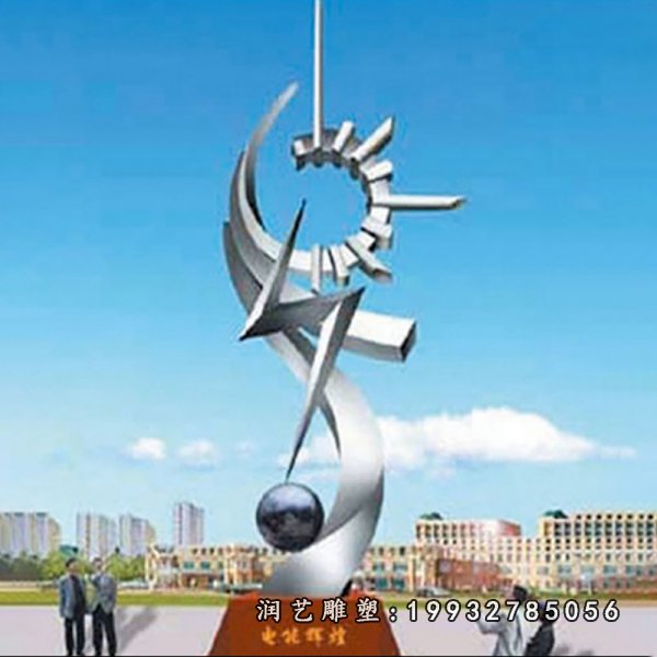不锈钢辉煌  广场景观雕塑