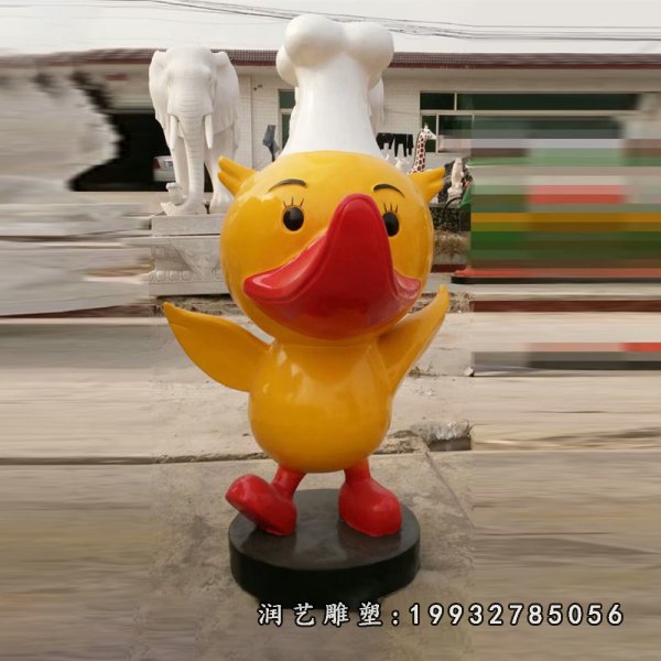 玻璃钢厨师雕塑 (31)