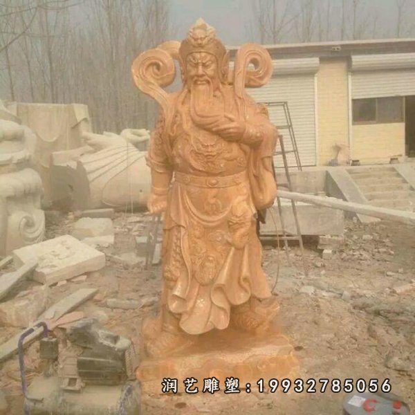关公古代名人石雕 (14)
