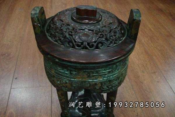 铜雕香炉 (27)