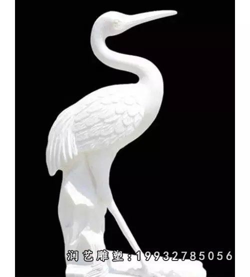 仙鹤石雕 (14)