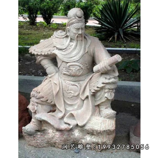 关公古代名人石雕 (22)