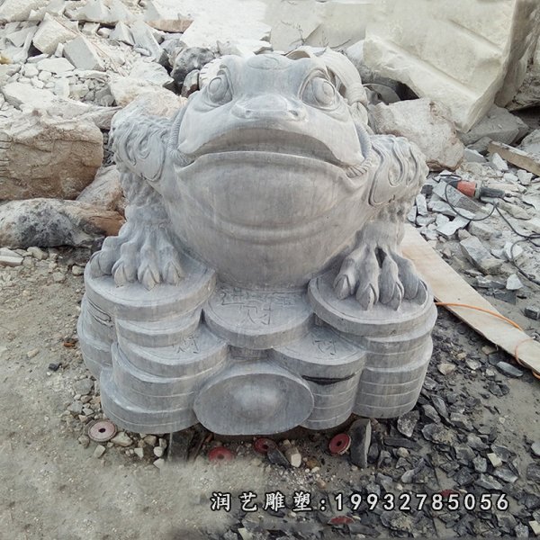 金蟾动物石雕 (35)