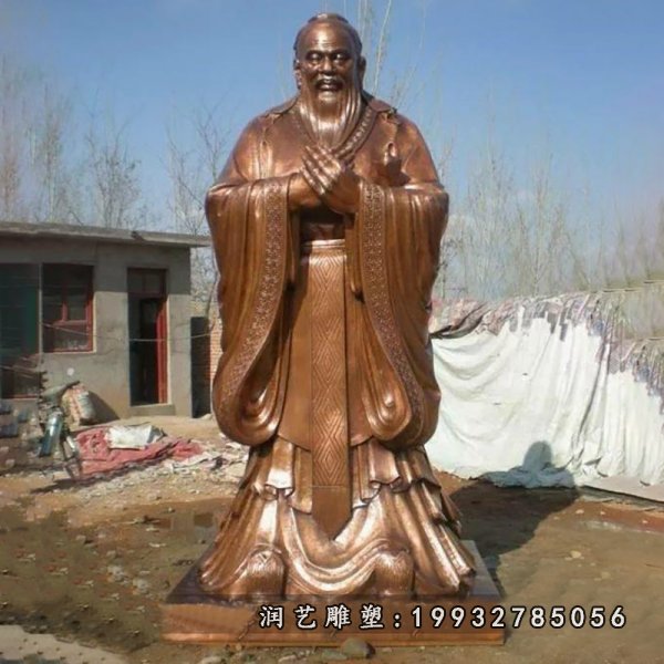 孔子铜雕  (55)
