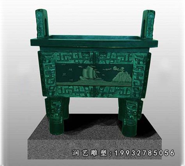 铜雕鼎 (17)