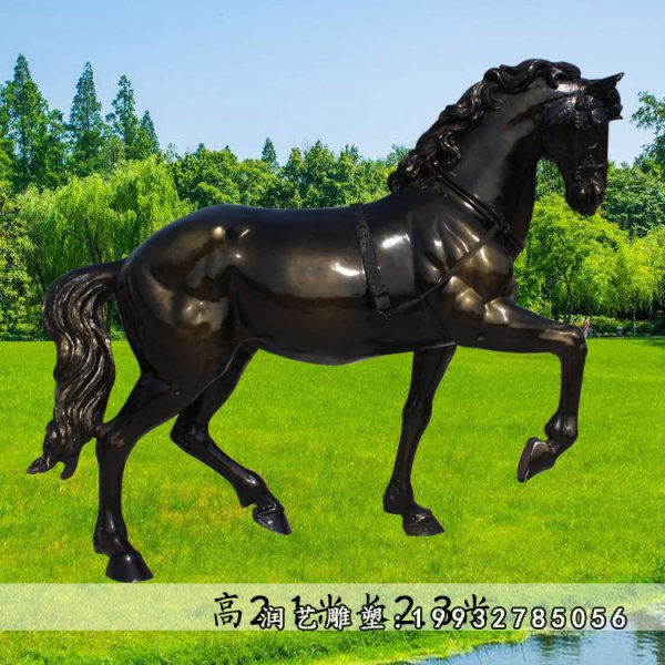 玻璃钢马雕塑  (46)