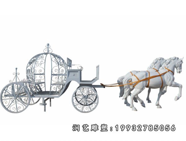 玻璃钢马雕塑  (460)