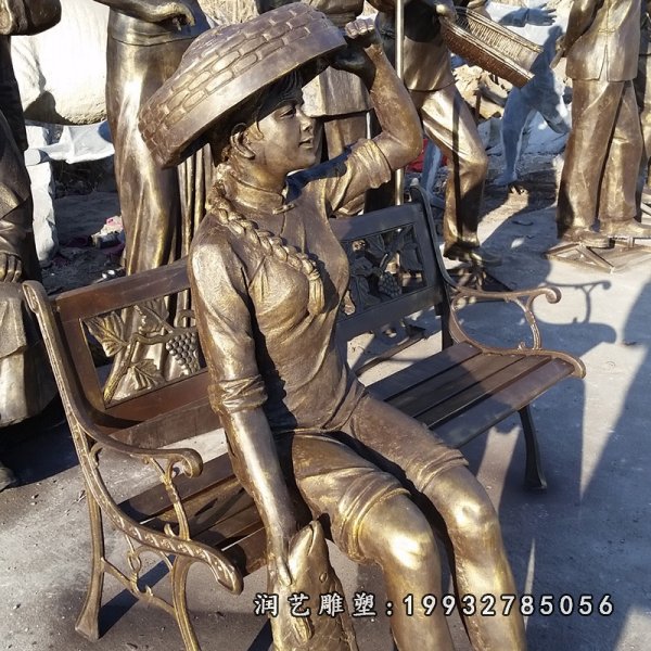 鱼文化铜雕 (24)
