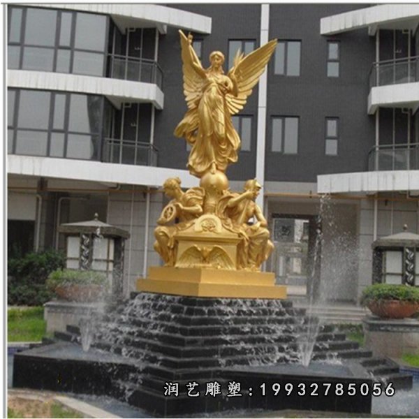 天使铜雕 (20)