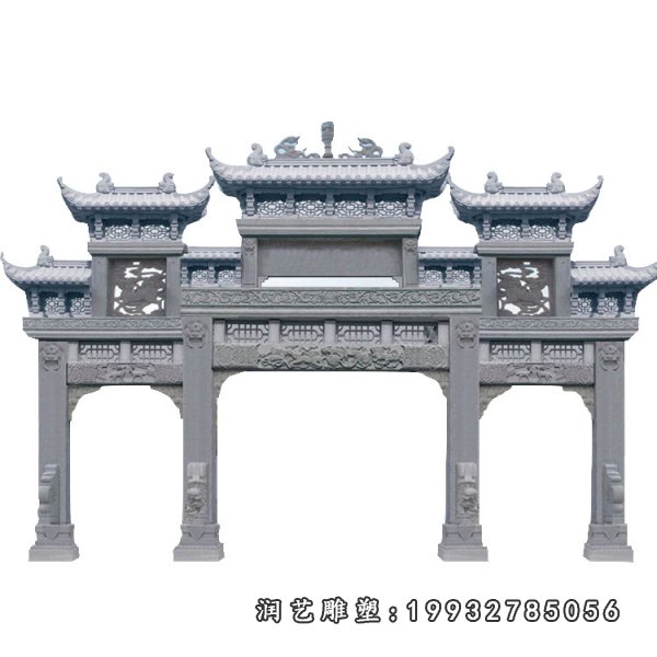 牌坊石雕 (51)