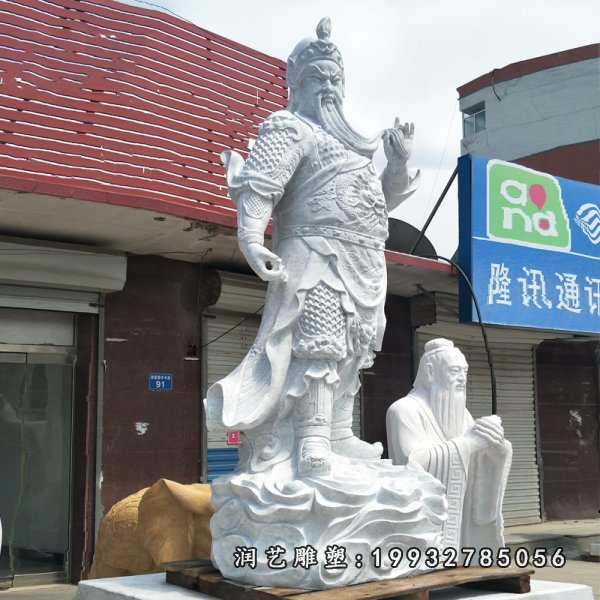 关公古代名人石雕 (56)