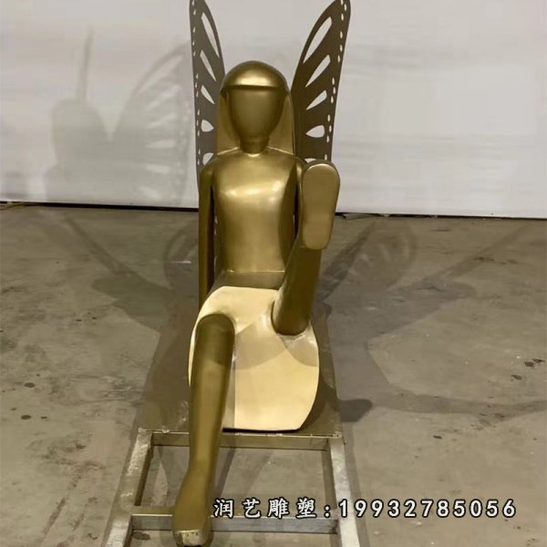 抽象人物铜雕 (71)