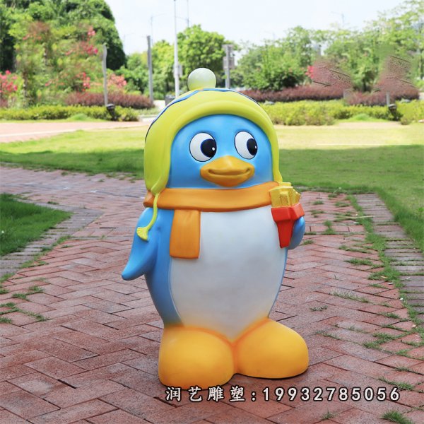 玻璃钢企鹅雕塑  (27)
