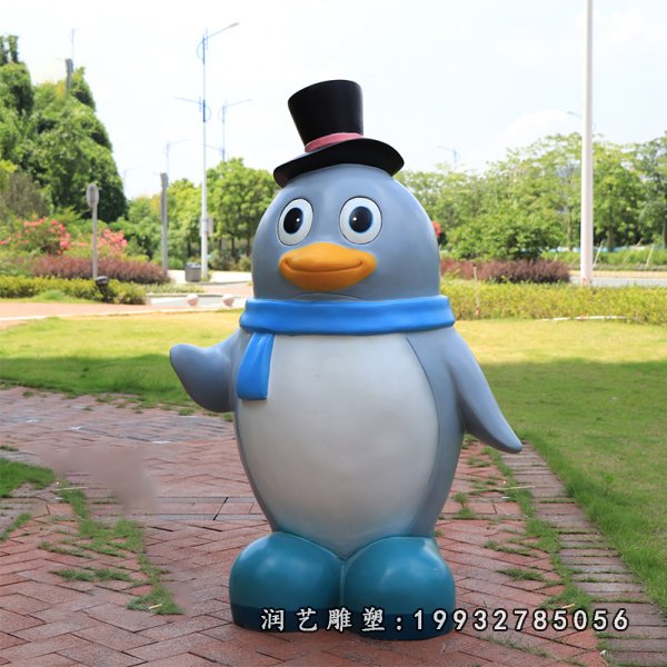 玻璃钢企鹅雕塑  (25)