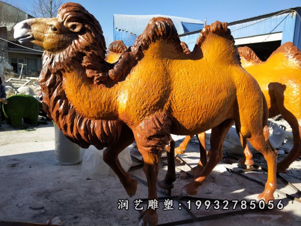 玻璃钢骆驼雕塑  (37)