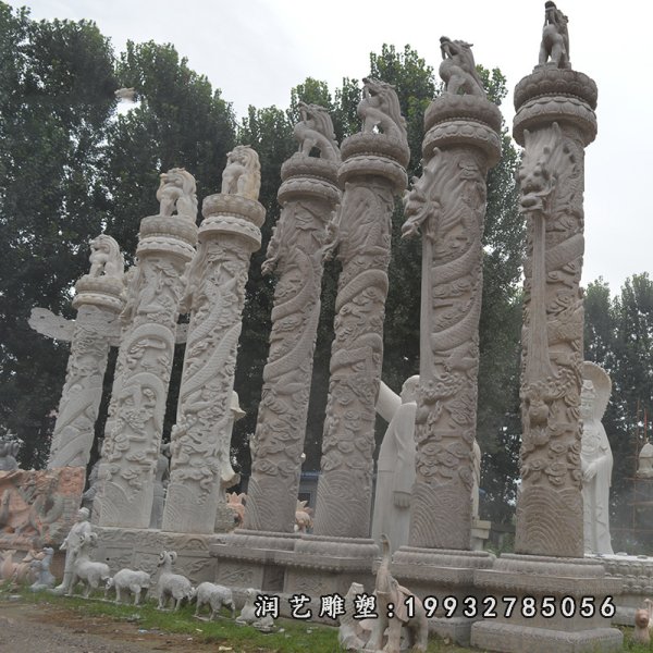 龙柱石雕 (13)