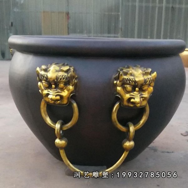 铜雕水缸 (48)