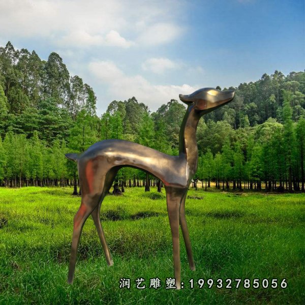 鹿铜雕 (36)