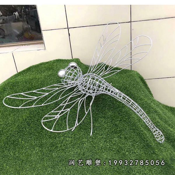 不锈钢蜻蜓雕塑 (17)