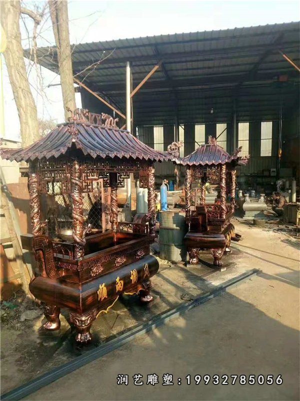 铜雕香炉 (37)