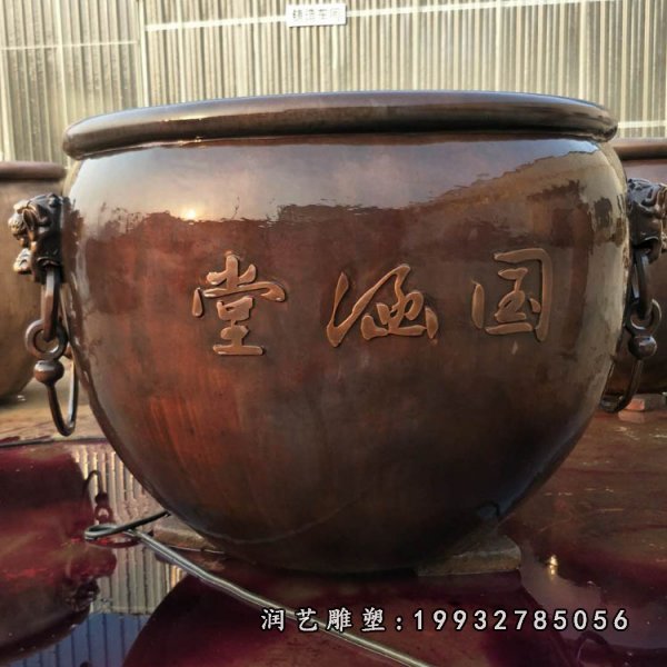 铜雕水缸 (47)
