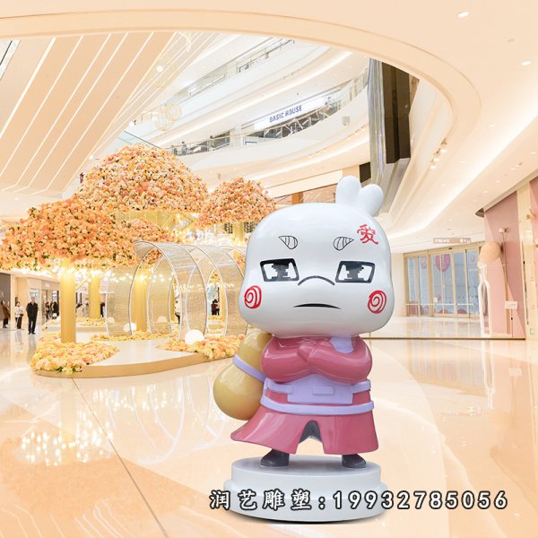 玻璃钢公仔卡通雕塑 (2)