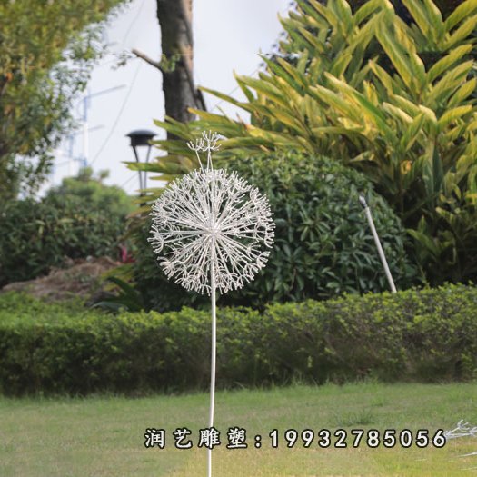 不锈钢蒲公英雕塑  (4)