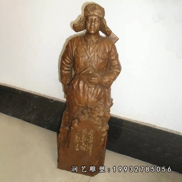 雷锋铜雕 (50)