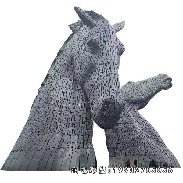 马不锈钢雕塑 (183)