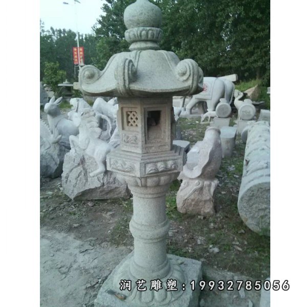 石灯雕塑 (24)